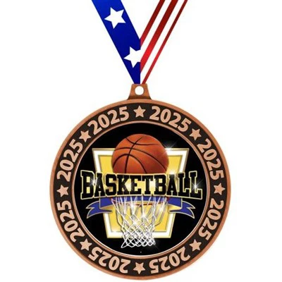 Medalhas de Basquetbòl Blk .