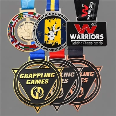 Medalhas d'Arts Marcials Personalizadas E Medalhas de Jiu Jitsu